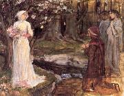 Dante and Beatrice John William Waterhouse